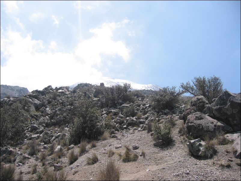 Misti 02 Clouds on summit Misti 02 Clouds on summit